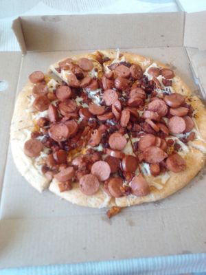 Generous amount of vegan meat:) at 100% Vegana Taqueria in Puerto Vallarta