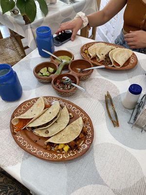   at 100% Vegana Taqueria in Puerto Vallarta