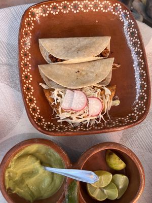 Tacos😄 at 100% Vegana Taqueria in Puerto Vallarta