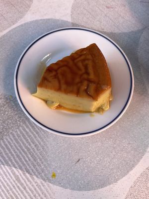 FLAN! Sorry too excited to wait before taking a picture😄 at 100% Vegana Taqueria in Puerto Vallarta