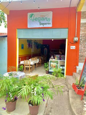 Entrance  at 100% Vegana Taqueria in Puerto Vallarta