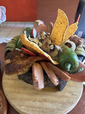 Molcajete  at 100% Vegana Taqueria in Puerto Vallarta