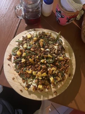 Pizza  at 100% Vegana Taqueria in Puerto Vallarta