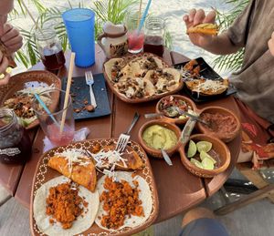   at 100% Vegana Taqueria in Puerto Vallarta