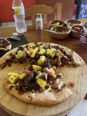   at 100% Vegana Taqueria in Puerto Vallarta