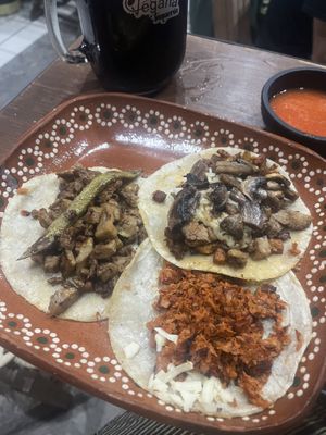   at 100% Vegana Taqueria in Puerto Vallarta