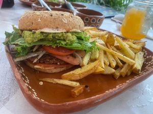   at 100% Vegana Taqueria in Puerto Vallarta