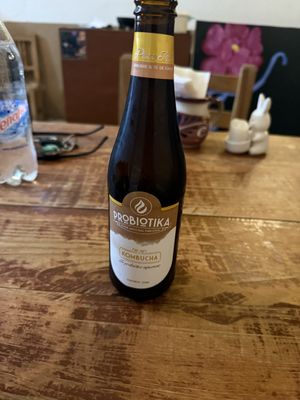 kombuchaa  at 100% Vegana Taqueria in Puerto Vallarta