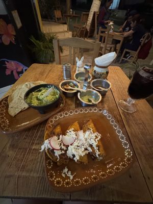   at 100% Vegana Taqueria in Puerto Vallarta