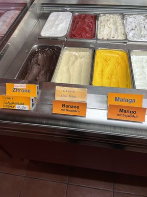 Five vegan options  at Il Glaciale in Berlin