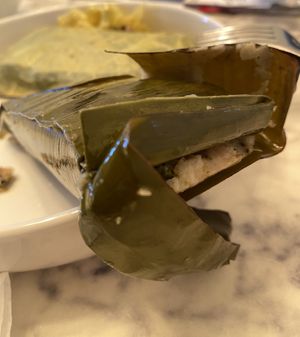 Recommend the Mushroom • Zucchini, I like them in a Guajolota or on their own (with more salt)   at Oaxacan Tamales in Riverbank