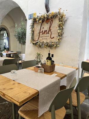   at Gasthaus Fink in Bolzano