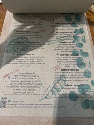 Menu  at ANNIE Sweetery & Eatery in Koh Samui