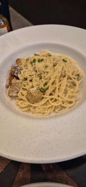 carbonara at ANNIE Sweetery & Eatery in Koh Samui