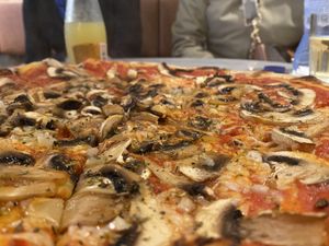 Funghi Pizza  at Pizarro in Antwerpen
