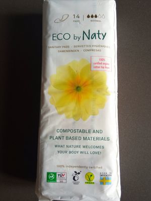 Assorbenti compostabili at DM Drogerie Markt in Peschiera Del Garda