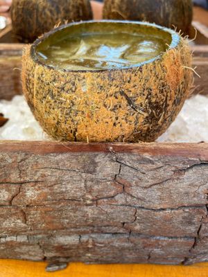 Kundalini elixir  at Elysium Cafe & Bar in Tulum