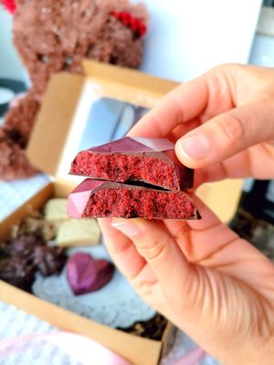 Red Velvet Diamond Hearts at Plant Baked in Vineland