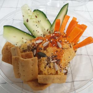 Hummus  at ECO DEL MAR in Blanes