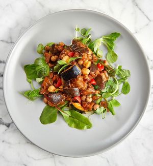 maghmour-with-fresh-spinach-and-mint.  at Wild at Heart in Manchester