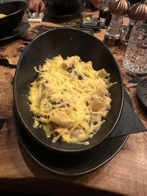 Rigatoni mit Gemüse in VSahne-Soße und mit VKäse überbacken  at Pizzeria Romantica in Bottrop