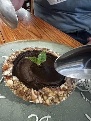 Vegan dessert   at Lamara in Puerto Vallarta