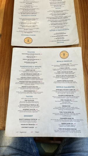   at Mahalo Snack Shack in Panama City