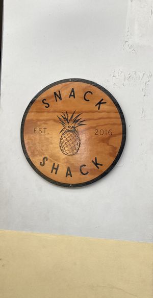 Street entrance   at Mahalo Snack Shack in Panama City