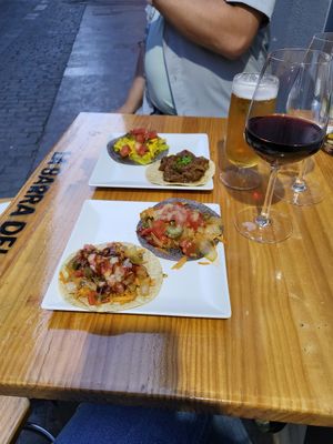 Tacos at La Barra Del Taco in Leon