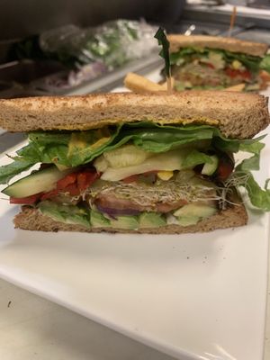 Veggie sandwich   at El Colibrí Restaurant and Deli in Salinas