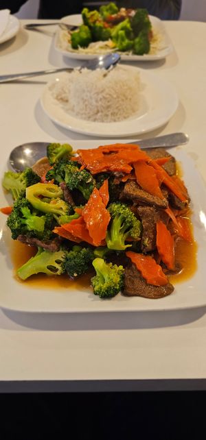 Noble broccoli - delicious! at Walk the Wok in Portland