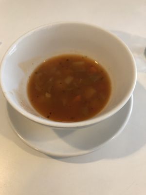 Soup of the day  at Walk the Wok in Portland