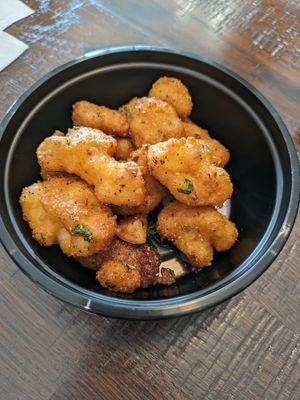 Lemon pepper cauliflower at Rollz Rice Indian Kitchen in Columbus