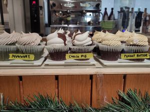 The vegan options today were these three,  November 2023 at Sunny Bread 써니브레드 - Huam in Seoul