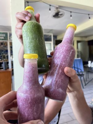 Amazing fresh juices    at Varuna Plant-Based Food & Juice Bar in Manuel Antonio