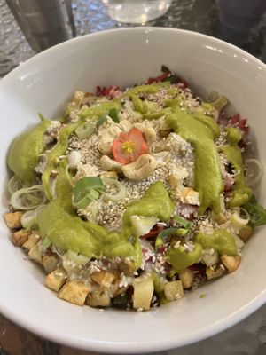 Varuna bowl, big and incredible  at Varuna Plant-Based Food & Juice Bar in Manuel Antonio
