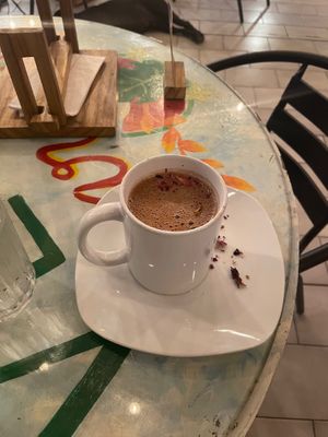 Cacao drink.  at Varuna Plant-Based Food & Juice Bar in Manuel Antonio