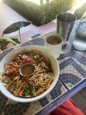 Pad Thai (all veggies)  at Varuna Plant-Based Food & Juice Bar in Manuel Antonio