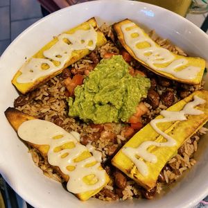 Tico bowl  at Varuna Plant-Based Food & Juice Bar in Manuel Antonio