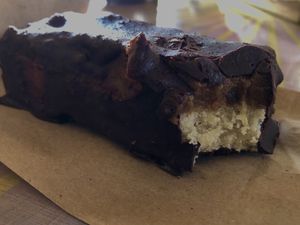 Twix bar  at Varuna Plant-Based Food & Juice Bar in Manuel Antonio