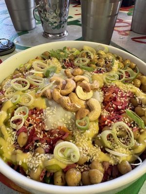 Varuna bowl  at Varuna Plant-Based Food & Juice Bar in Manuel Antonio