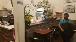 Kitchen at Chateau Lemongrass in Los Angeles