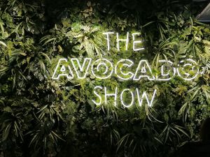 Wall at The Avocado Show in London