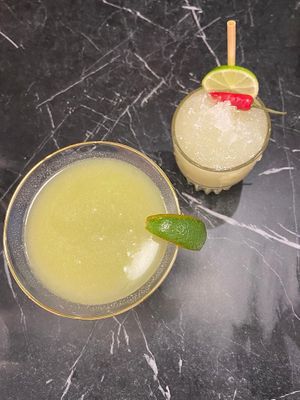 Avocado cocktails - Avo Rita and Avo Daquiri   at The Avocado Show in London