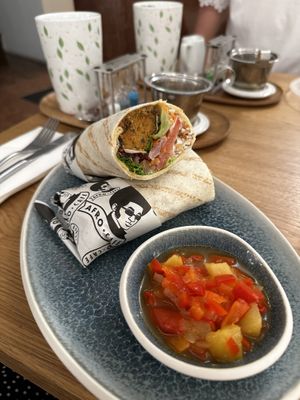   at Afro Cafe in Salzburg