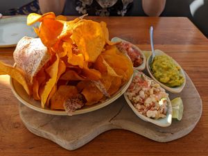 Yummy starter at Peppertree in Nairobi