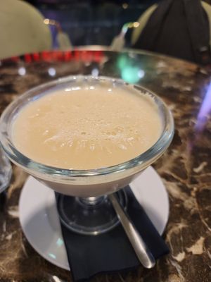 Vegan rice pudding, huge and tasty (posno) at Dolce Vita in Banja Luka