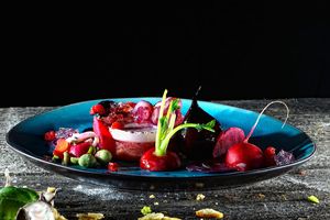 Pink Beete(Fotoshooting)  at Restaurant Rössle in Calw