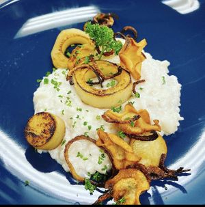 Risotto mit Petersilienwurzel  at Restaurant Rössle in Calw