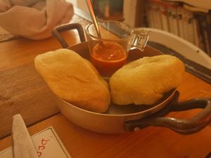 Appetizer surprise at Raparossa  in Pezze Di Greco